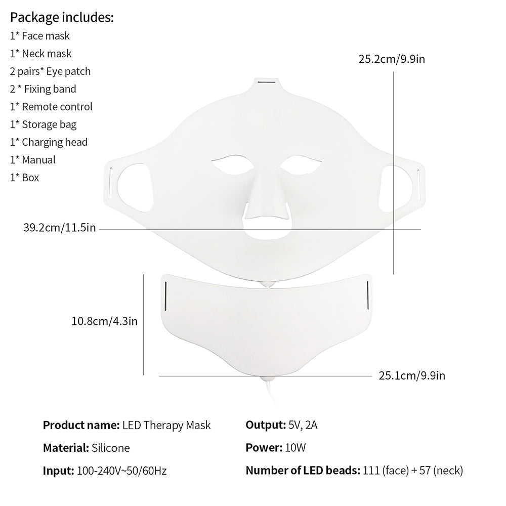 MyMaskUp™ Face Neck Flexible LED Mask