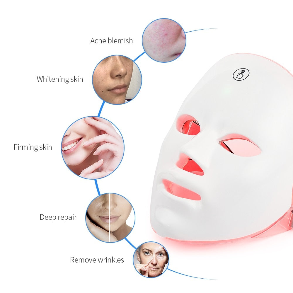 MyMaskUp™ Wireless LED Face Mask