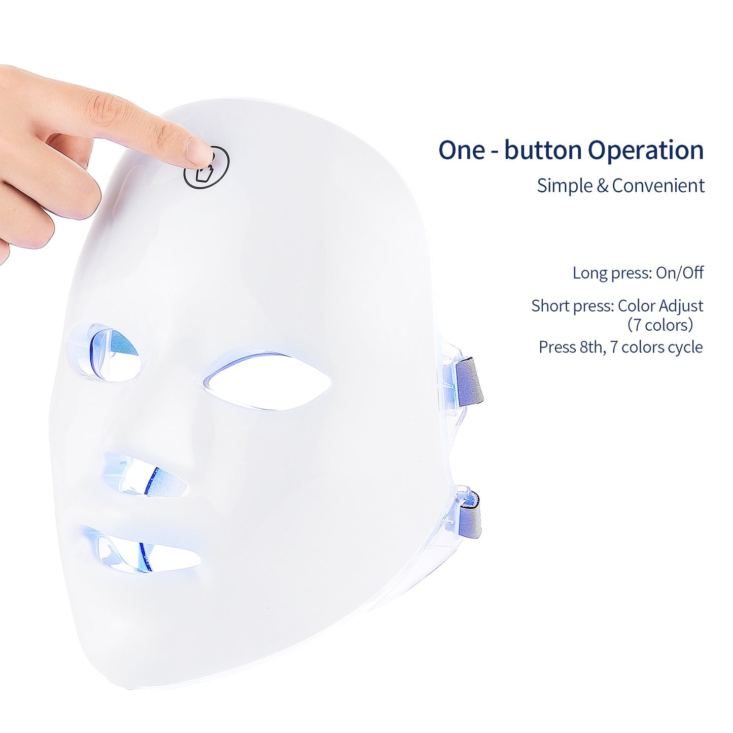 MyMaskUp™ Wireless LED Face Mask