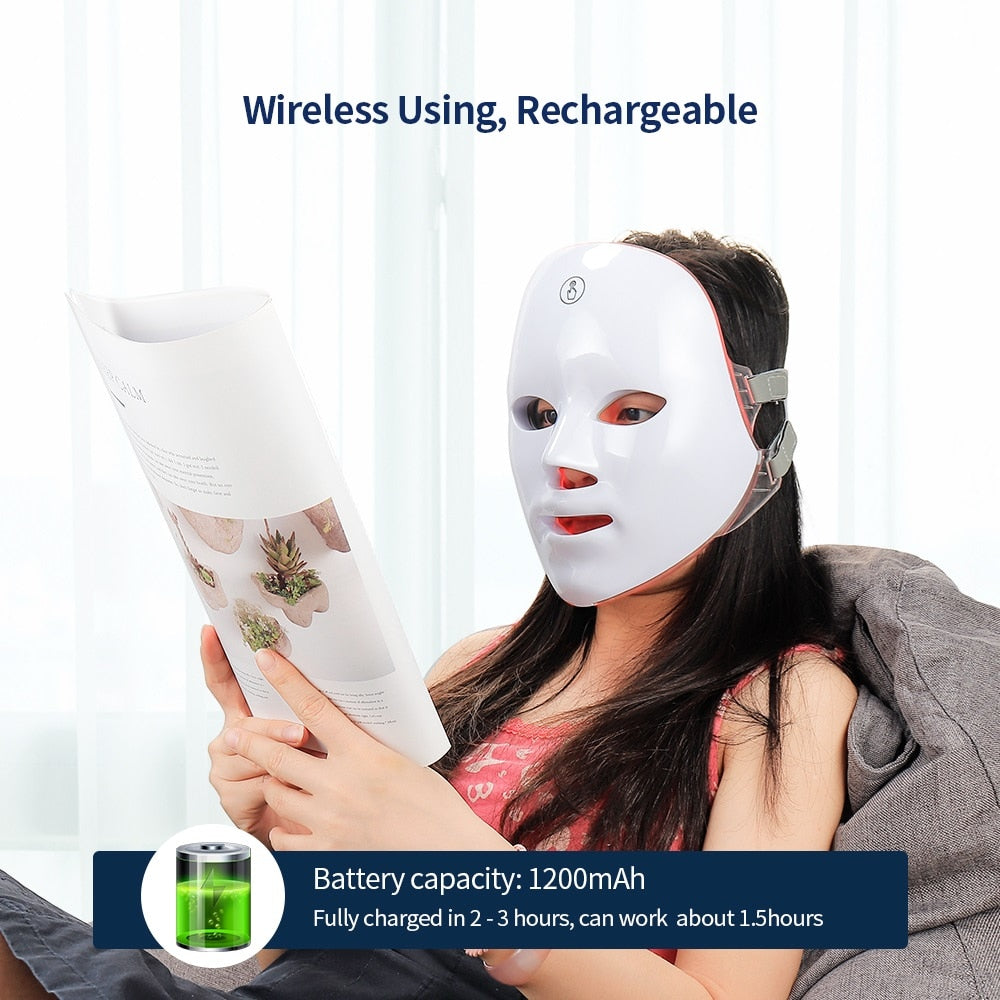 MyMaskUp™ Wireless LED Face Mask