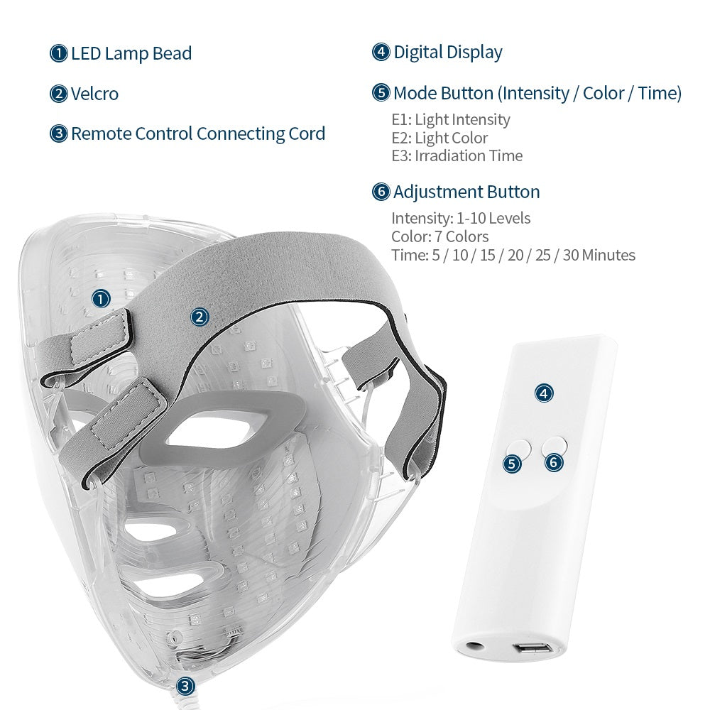 MyMaskUp™ LED Face Mask